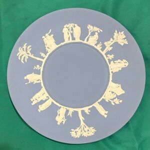 Wedgwood Cream Color on Pale Blue Jasperware vintage